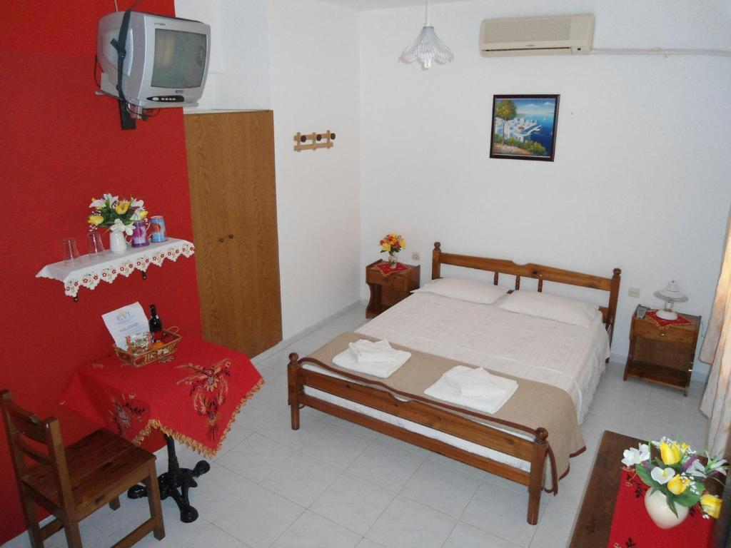 Evi Apartments And Studios Theológos Oda fotoğraf